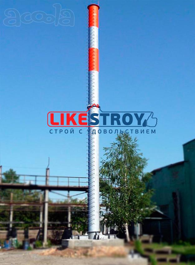 Самонесущие дымовые трубы